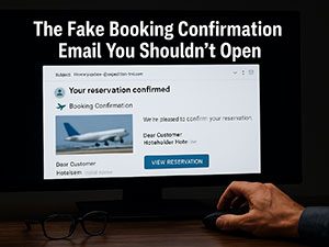 The Fake Travel Confirmation Scam That Could Cost Your Firm Thousands