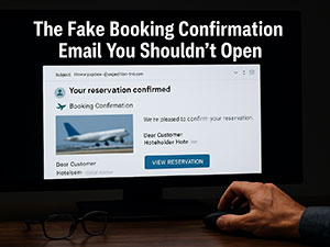 The Fake Travel Confirmation Scam That Could Cost Your Firm Thousands