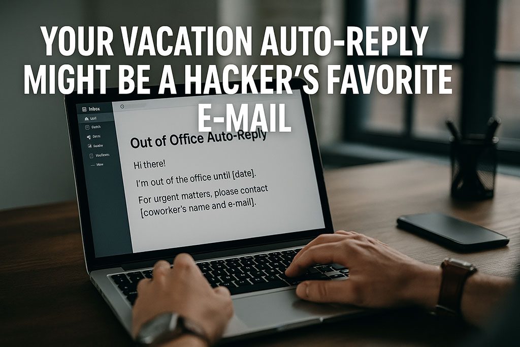 Your Out-of-Office Reply Could Be a Cybercriminal's Invitation