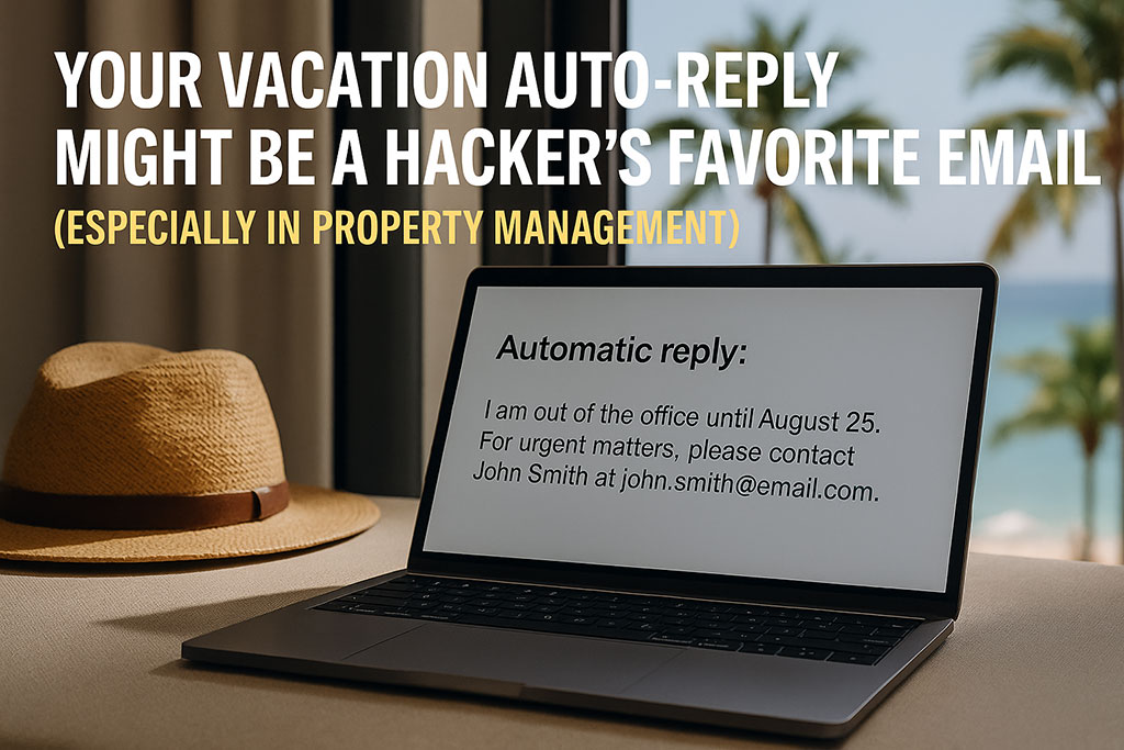 Your Vacation Auto-Reply Might Be a Hacker’s Favorite Email (Especially in Property Management)