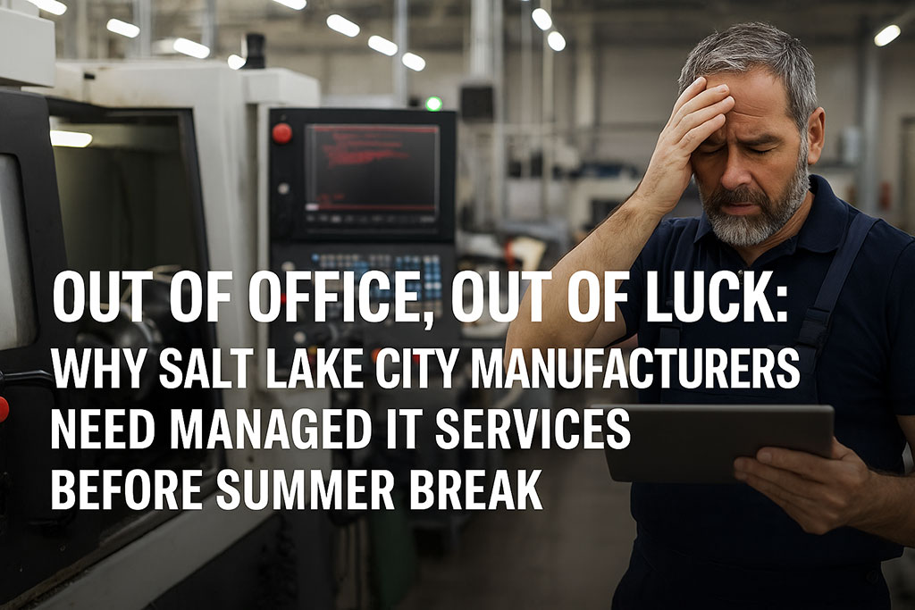 Out of Office, Out of Luck: Why Salt Lake City Manufacturers Need Managed IT Services Before Summer Break