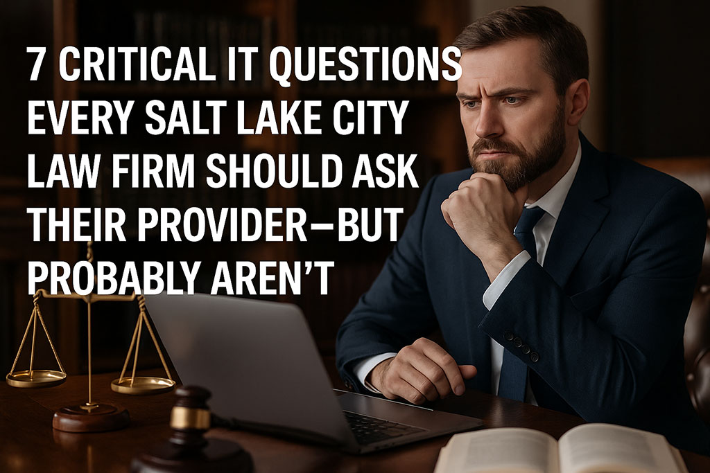 7 Critical IT Questions Every Salt Lake City Law Firm Should Ask Their Provider—But Probably Aren’t