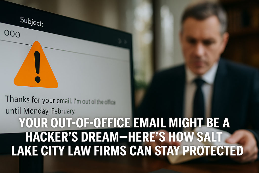 Your Out-of-Office Email Might Be a Hacker’s Dream—Here’s How Salt Lake City Law Firms Can Stay Protected