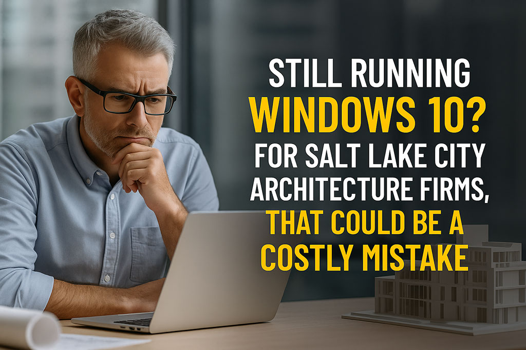 Still Running Windows 10? For Salt Lake City Architecture Firms, That Could Be a Costly Mistake