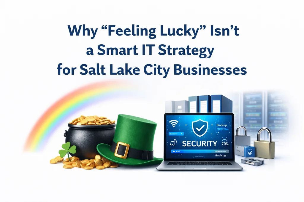 Why “Feeling Lucky” Isn’t a Smart Managed IT Services Strategy for Salt Lake Financial Advisors