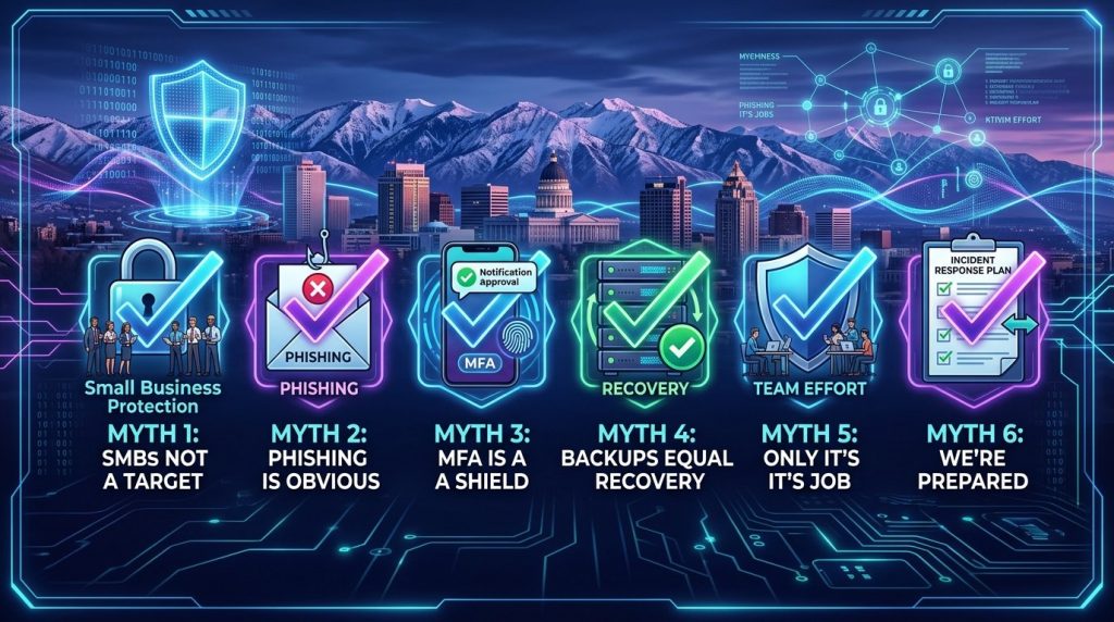 Cybersecurity Myth Busters: 6 Things Salt Lake City Manufacturers Still Get Wrong
